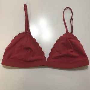 VS maroon bralette
